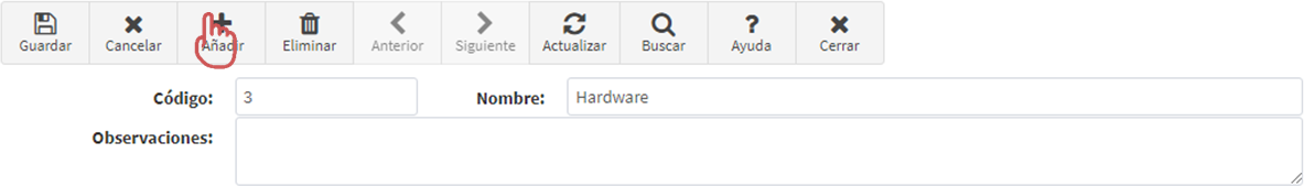 Guardar webs más utilizadas